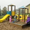 Детская площадка с песочницей и горкой «Лиза»